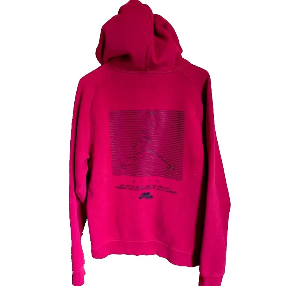 Jordan Hoodie Mens S Red Altitude Pullover Sweatshirt Nike Jumpman Graphic Logo